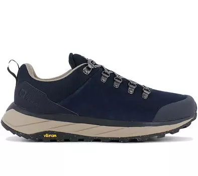 Jack Wolfskin Terraventure Urban Low M - Мужская уличная обувь кожаная синяя 4055381-1169 ОРИГИНАЛ