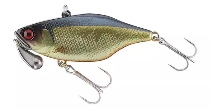 Jackal Bass Lure Trigon Champagne Gold Shad TN/60