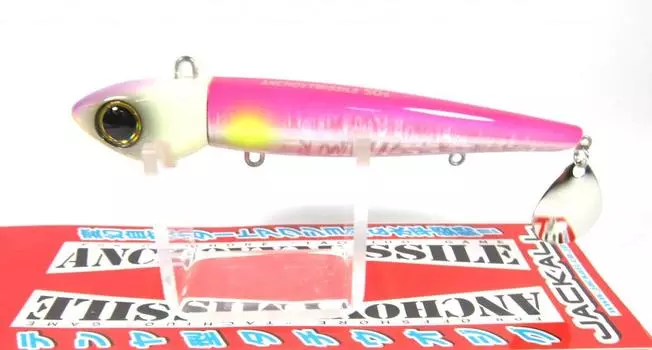 Jackall Anchovy Missile Морская джиговая приманка 130 грамм Светящийся розовый серебристый (8231)