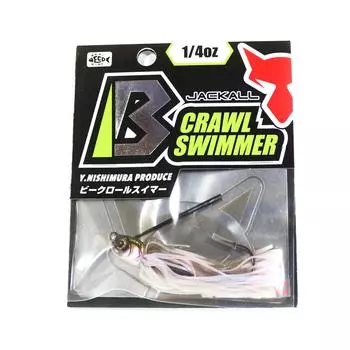 Jackall B Crawl Swimmer 1/4 унции Wakasagin Shad (1298)