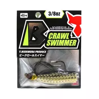 Jackall B Crawl Swimmer 3/8 унции Golden Shad (1342)