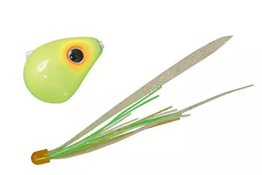 JACKALL Bakuryu Lead Type Bing Ball Slide 250g F201 Hot Glow Chart/Squid T+