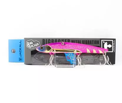 Jackall Big Backer 107 Metal Vibe 27 грамм тонущий блесна Sagoshi розовый (2790)