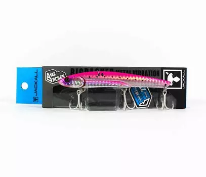 Jackall Big Backer 107 Metal Vibe 27 грамм Тонущая приманка Розовый (5464)