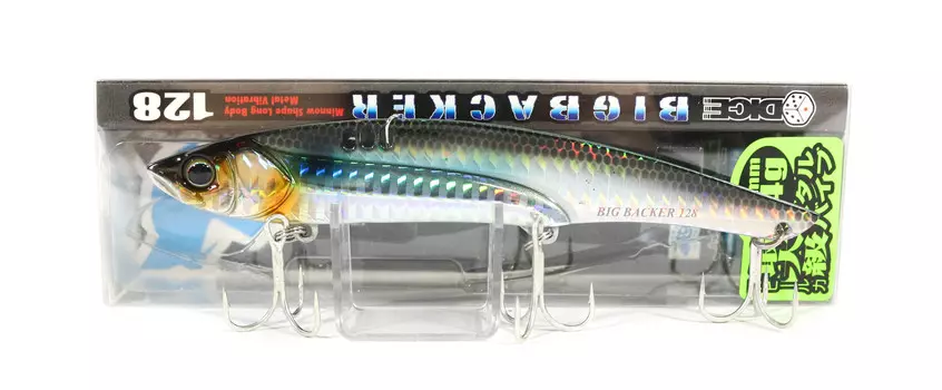 Jackall Big Backer 128 Metal Vibe 44 грамма Тонущая приманка Inakko HL (3173)