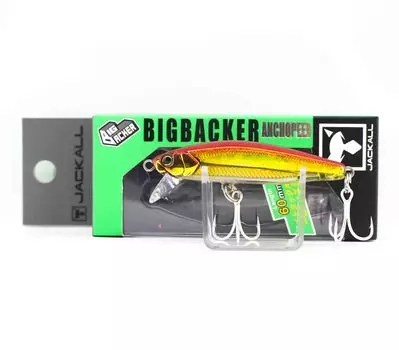 Jackall Big Backer Anchopeed 60 Тонущая приманка 10,8 грамм Красное золото (3126)