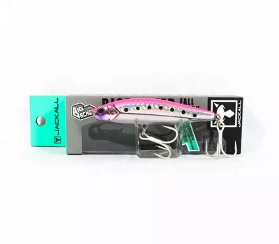 Jackall Big Backer Fall Trick 84 Тонущая приманка-карандаш с розовой спинкой Iwash (0324)