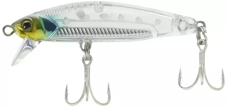 JACKALL Big Backer Fit Minnow 70 Сырой белый приманка