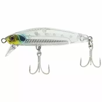 JACKALL Big Backer Fit Minnow 70 Сырой белый приманка