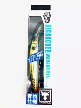 JACKALL Big Backer Gulf Minnow Mazume Gold Bait 98S-LB