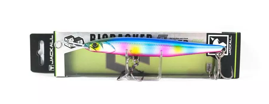 Jackall Big Backer Riser 012 120 мм Тонущая Приманка Синий Розовый Конфеты (6901)