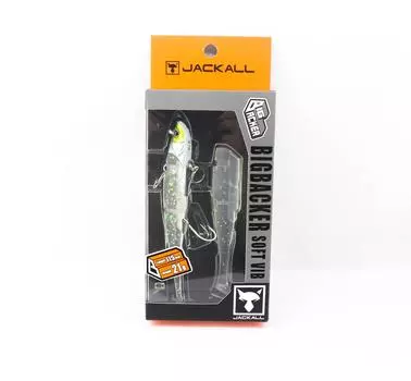 Jackall Big Backer Soft Vib 21 грамм 115 мм тонущий блесна Shirasu UV (5761)