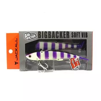 Jackall Big Backer Soft Vib Тонущая приманка 28 грамм Tachiuo Purple GS (8075)