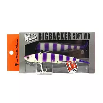 Jackall Big Backer Soft Vibration 21 грамм Тонущая приманка Purple GS (8051)