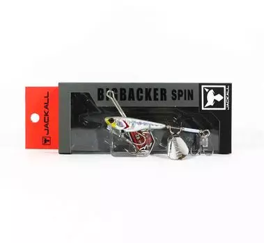 Jackall Big Backer Spin 20 грамм Тонущая приманка Магма Серебро (6994)