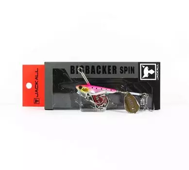 Jackall Big Backer Spin 20 грамм тонущая приманка розовая спинка (6956)