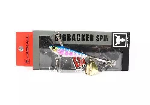 Jackall Big Backer Spin 30 грамм Тонущая приманка Синий Розовый (7045)