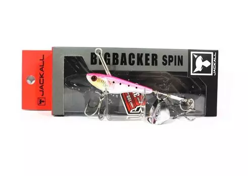 Jackall Big Backer Spin 30 грамм тонущая приманка розовая спинка (7038)