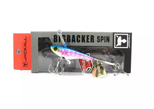Jackall Big Backer Spin 40 грамм Тонущая приманка Blue Pink (7120)