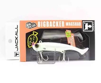 Jackall Big Backer Wagshad 15 грамм тонущая приманка для серфинга розовое свечение (5402)
