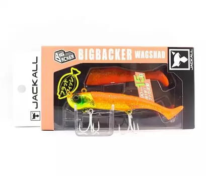 Jackall Big Backer Wagshad 15 грамм Тонущая приманка для серфинга Оранжевое золото (5419)