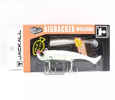 Jackall Big Backer Wagshad 22 грамма тонущая приманка для серфинга розовое свечение (5488)
