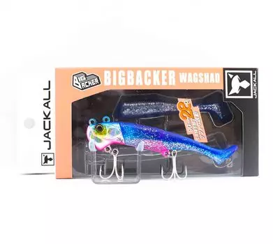 Jackall Big Backer Wagshad 28 грамм тонущая приманка сине-розовая (5518)