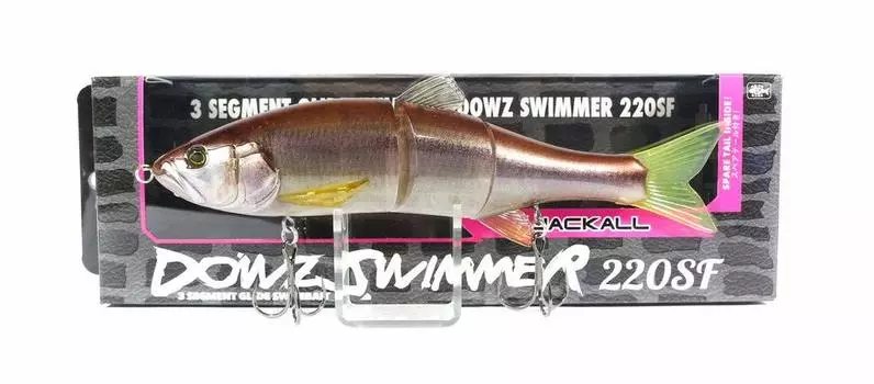 JACKALL Big Bait Swimmer 220SF 220mm RT Ghost Smelt Dow s 3.6oz