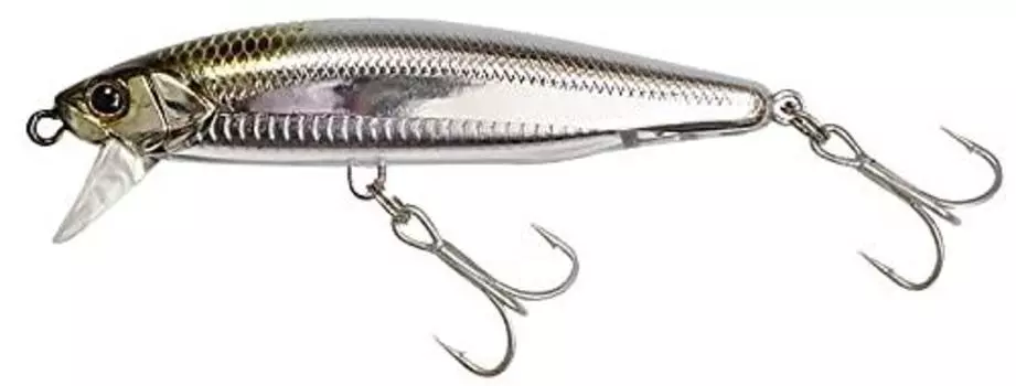 JACKALL Big Bucker Anchopede 84 Super Sagoshi Silver 84mm 27g /