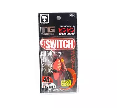 Jackall Bin Bin Switch Tg Tungsten 45 грамм ярко-оранжевый (4734)