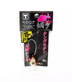 Jackall Bin Bin Tenya Taimu Tungsten No. 15L/54 grams Red Gold (5567)