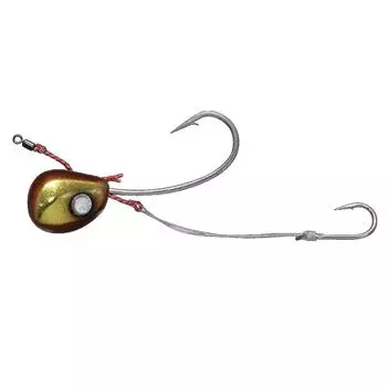 JACKALL Binbintenya Taimu 10 Large needle No. Red/Gold