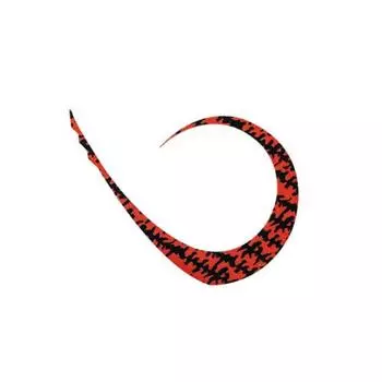 JACKALL Bing Bing Tama T+Tie Master Curly Strong Striped Red