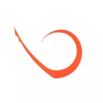 JACKALL Bing Switch T+Tie Master Curly F-0280 Bright Orange