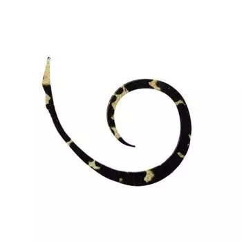 JACKALL Bing Switch T+Tie Micro Curly Slim Black Gold