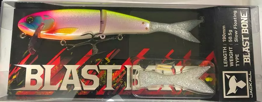 JACKALL Blast Bone SF PH Chart Shad 190 мм / 50,5 г