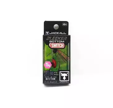 Jackall Bleeker Bottom Switch 5 грамм тонущий приманка красный (5447)