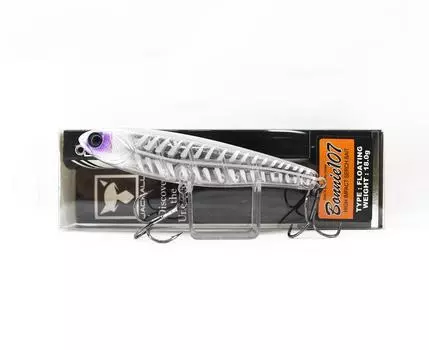 Jackall Bonnie 107 Floating Lure Bone Silver (1487)