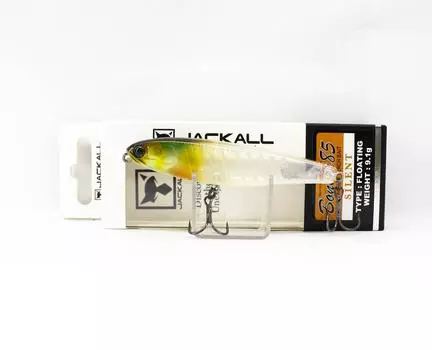 Jackall Bonnie 85 Бесшумная плавающая приманка HL Clear Ayu Head (9374)
