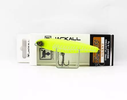 Jackall Bonnie 85 Бесшумная плавающая приманка UV Bone Lemon (9398)