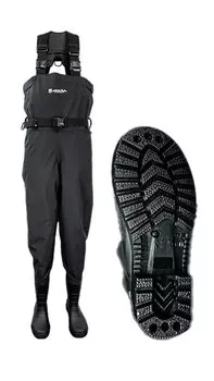 JACKALL Breathable Seek Waders Radial Sole Модель M 25~25.5
