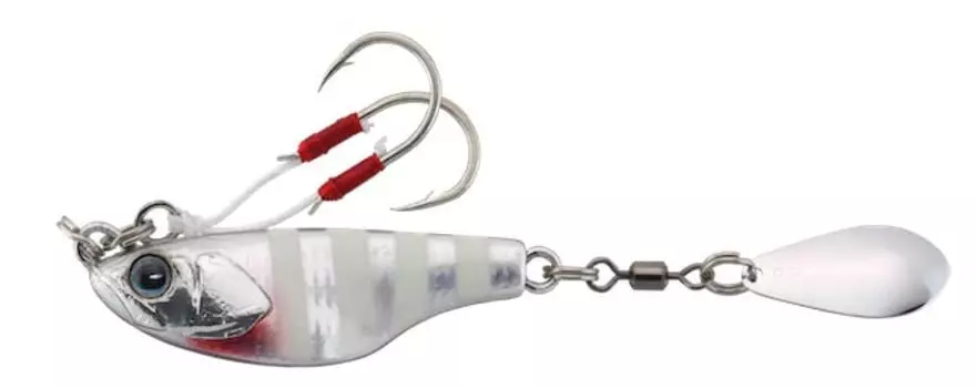JACKALL Bumbles Bite Beans TG 30g Silver Glow Stripe