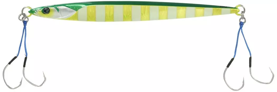 JACKALL Bumbles Jig 180g Sakura Trout Special Stripe Semi-Long Grikin/Glow