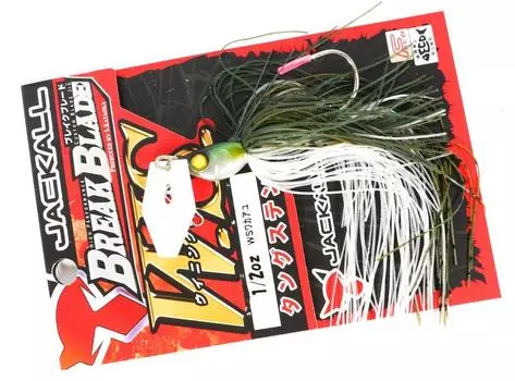 JACKALL Chatterbait Break Blade Winning Spec WS Wakaayu 1/2 унции