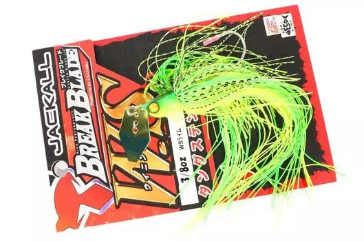 JACKALL Chatterbait Break Blade Winning Spec WS Lime 3/8oz
