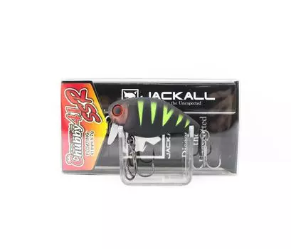 Jackall Chubby 41F SSR Плавающая приманка УФ-мат черный окунь (0678)