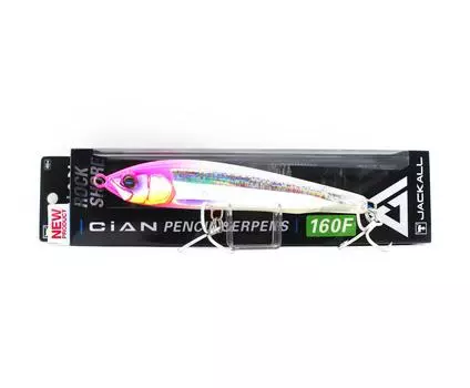 Jackall Cian Pencil Serpens 160F 40 gram Floating Lure Visible Pink (6710)