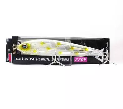 Jackall Cian Pencil Serpens 220F 108G Плавающая приманка Micro Clear (0243)