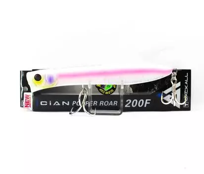 Jackall Cian Popper Roar 200F Плавающая приманка Asameshi White (3311)