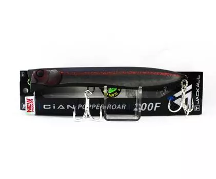 Jackall Cian Popper Roar 200F Floating Lure Asameshi Black (3304)
